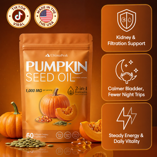 ELORIA Pumpkin Seed Oil Softgels