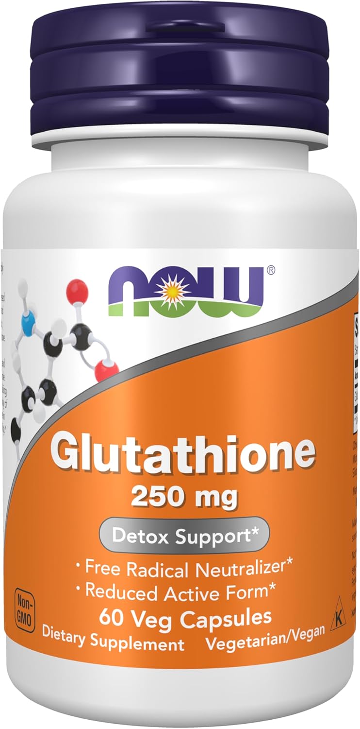 NOW Foods Glutathione 250mg bottle