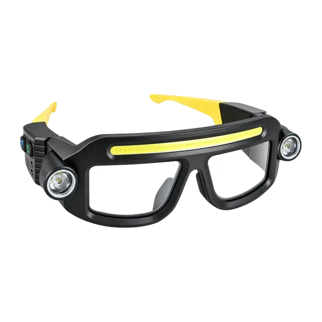 Hands-free LED work glasses