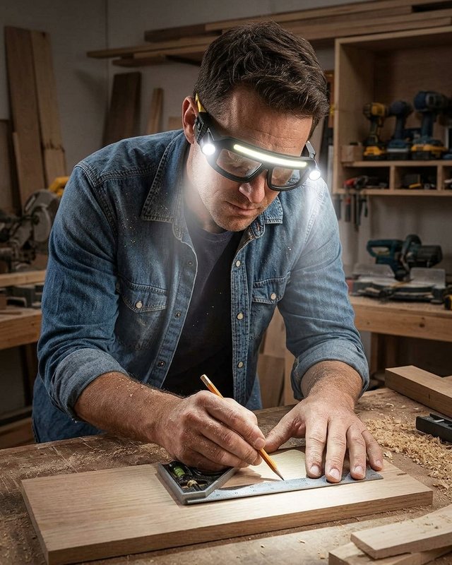 Woodworking lighting