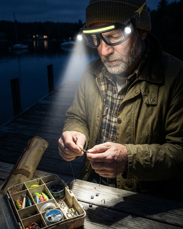Night fishing lighting