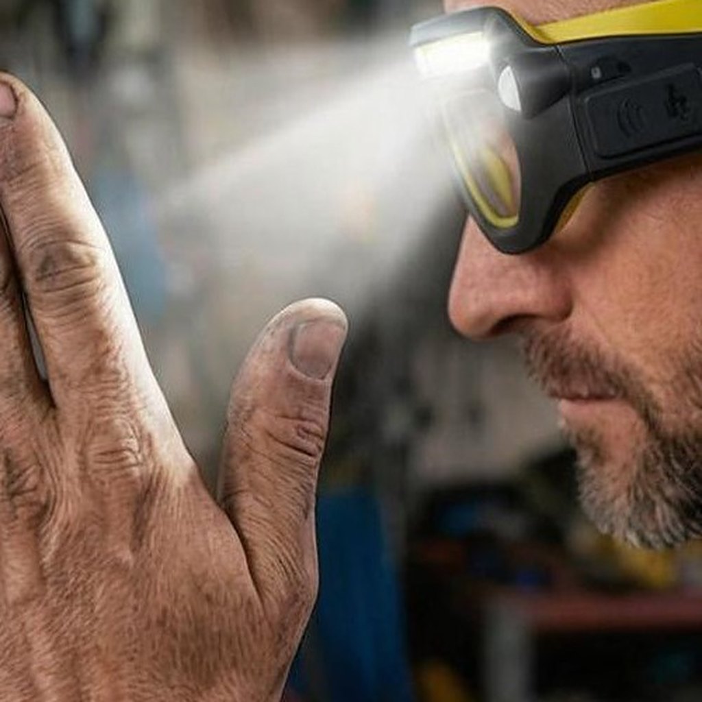Wearable light used at work