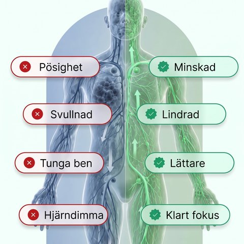 Släpper instängd vätska